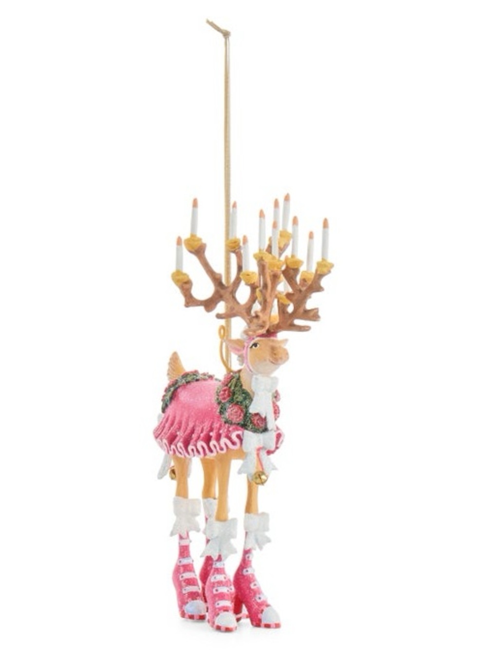 MACKENZIE-CHILDS | Patience Brewster Dash Away Donna Reindeer Ornament